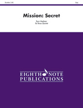 Mission: Secret [Brass Quartet] Score & Pa