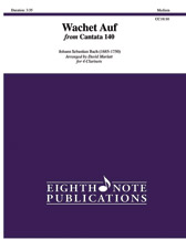Wachet Auf [Clarinet Quartet] Marlatt Clari Qrt
