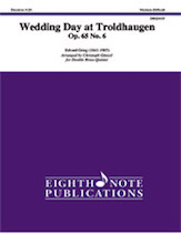 Wedding Day at Troldhaugen, Op. 65, No. 6 [Double Brass Quintet, Percussion & Opt. Harp] DblBrsQnt