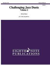 Challenging Jazz Duets Volume 2 [Saxophone]
