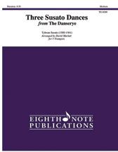 Three Susato Dances [5 Trumpets with Opt. Percussion] Tpt Qnt