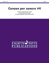 Canzon per sonare No. 4 - Interchangeable Woodwind Ensemble