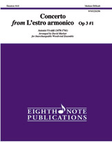 Concerto from L'estro armonico, Op 3 #1 [Interchangeable Woodwind Ensemble]