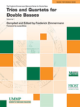 Trios and Quartets for Double Basses, Volume I [String Bass]
