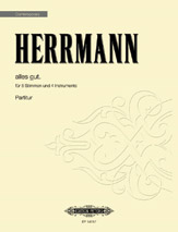 alles gut (Full Score) [SATB Choir]