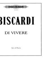Di Vivere (Parts) [Mixed Instruments - Miscellaneous Ensemble]