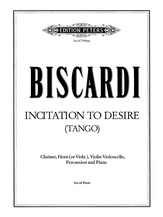 Incitation to Desire (Tango) (Parts) [Mixed Instruments - Miscellaneous Ensemble]