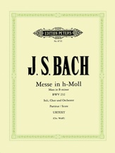 Mass in B minor BWV 232 Full Score [Full Orchestra (Full Score)]