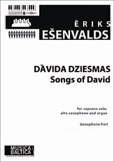 Psalms of David (Saxophone Part) [Solo Voice & Instruments]