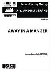 Away in a Manger (Mixed Choir) [SSAATBB]