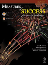 Measures of Success for String Orchestra-Violin Book 1 [Violin]