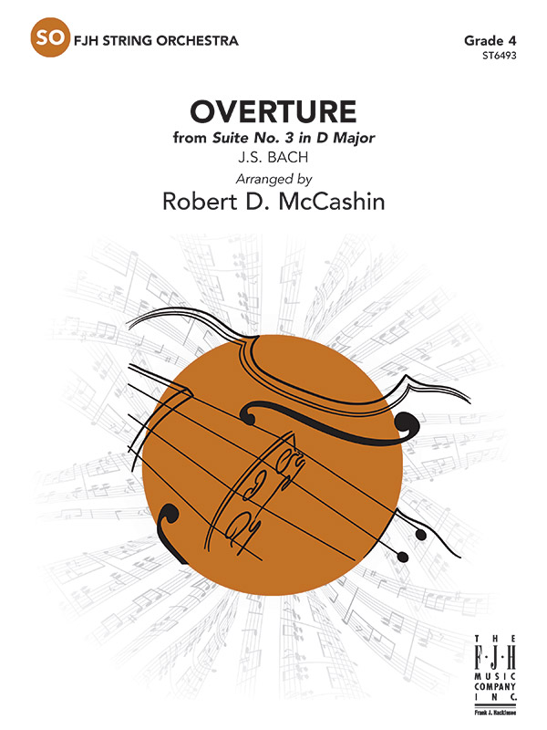 FJH Bach McCashin R  Overture from Suite No 3 in D Major - String Orchestra