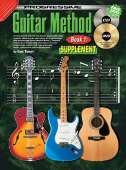 PROGRESSIVE GUITAR METHOD 1 SUPP BK/CD/DVD