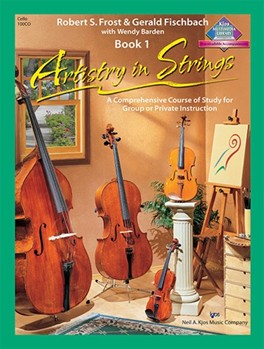 Artistry In Strings Book 1 by Frost Fischbach and Bard for Cello (Bk 1)