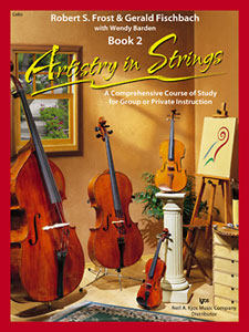 ARTISTRY IN STRINGS, BK 2 BOOK AND CDs / CELLO Cello