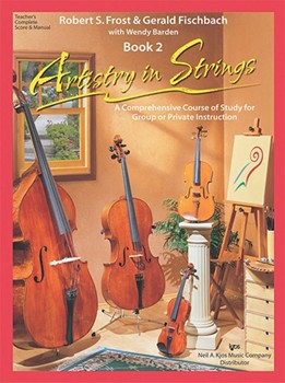 Artistry In Strings Book 2 by Frost Fischbach and Bard - Fischbach/Barden - for Cond Score (Bk 2)