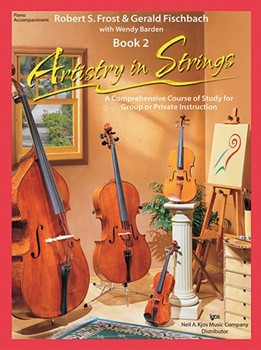 ARTISTRY IN STRINGS, BK 2 - PIANO ACCMP