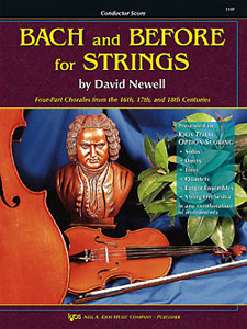 Kjos Newell D   Bach and Before for Strings - Score