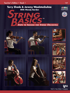 Kjos Shade/Woolstenhulme Woolstenhulme/Barden  String Basics Book 1 - Score