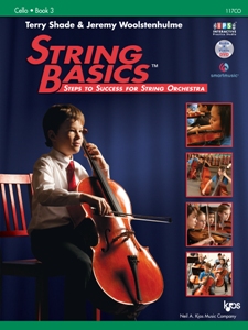 Kjos Shade/Woolstenhulme Wooolstenhulme/Barde  String Basics Book 3 - Cello