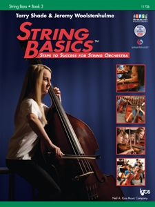 Kjos Shade/Woolstenhulme Woolstenhulme/Barden  String Basics Book 3 - String Bass