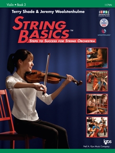 Kjos Shade/Woolstenhulme Woolsenhulme/Barden  String Basics Book 3 - Violin