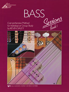 Kjos Quinn   Bass Sessions Book 1 - Book / CD