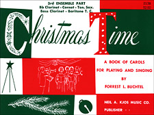 Kjos Buchtel   Christmas Time - 3rd Ensemble Part - B-flat Part 3