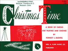 Kjos Buchtel   Christmas Time - 3rd Ensemble Part - Bass Clef Part 3