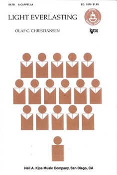 Light Everlasting by Christiansen Olaf for SATB