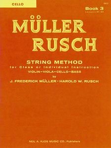 MULLER-RUSCH STRING METHOD BOOK 3-CELLO MULLER-RUS