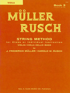 Muller Rusch String Method Book 3 - Viola