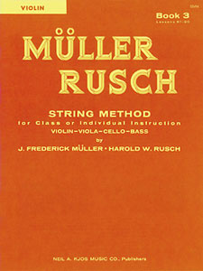 MULLER-RUSCH STRING METHOD BOOK 3-VIOLIN MULLER-RUS