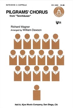 Pilgrims' Chorus by Wagner Richard - Dawson William - for SATB a cappella