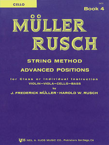 MULLER-RUSCH STRING METHOD BOOK 4-CELLO MULLER-RUS