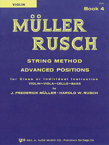 MULLER-RUSCH STRING METHOD BOOK 4-VIOLIN MULLER-RUS