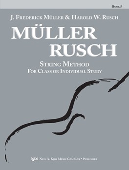 Muller-Rusch Str Meth Bk 5 by Muller and Rusch - Rusch Harold - for Conductor / Piano