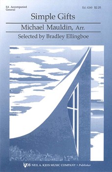 Simple Gifts by Mauldin Michael - Maudlin - for 2-Part