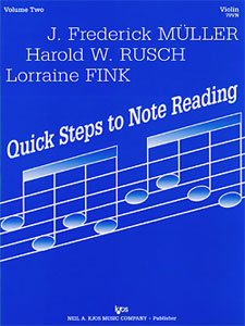 Quick Steps To Notereading, Vol 2, Violin