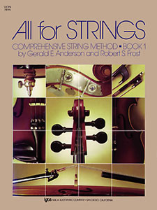 All For Strings Book 1 - Violin