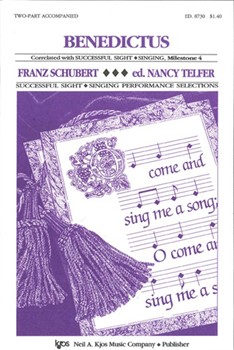 Benedictus by Schubert Franz - Telfer Nancy - for 2-Part