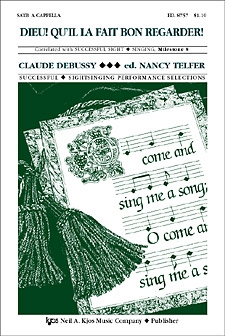 DIEU! QU'IL LA FAIT BON REGARDER! by Telfer Nancy for SATB