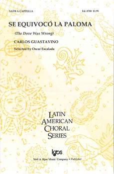 Se Equivoco La Paloma by Guastavino Carlos for SATB a cappella