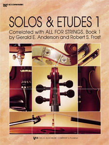 Kjos Anderson / Frost Robert Frost  Solos & Etudes Book 1 - Piano Accompaniment