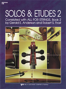 Kjos Frost R Robert Frost  Solos & Etudes Book 2 - String Bass