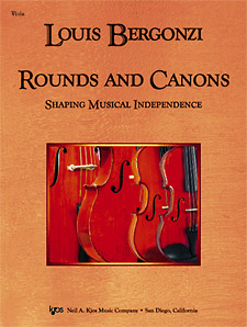 Kjos Bergonzi L   Rounds and Canons - Viola