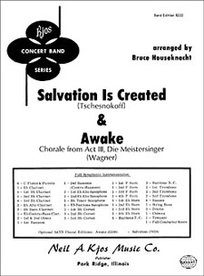 Salvation Is Created & Awake - Band Arrangement