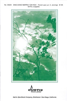 DING DONG MERRILY ON HIGH by Jennings Carolyn for SATB