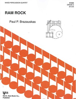 RAM ROCK by Brazauskas Paul for Percussion