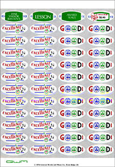 BASTIEN LESSON AWARD SEALS
